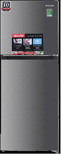 Tủ lạnh Sharp Inverter 197 lít SJ-X215V-SL
